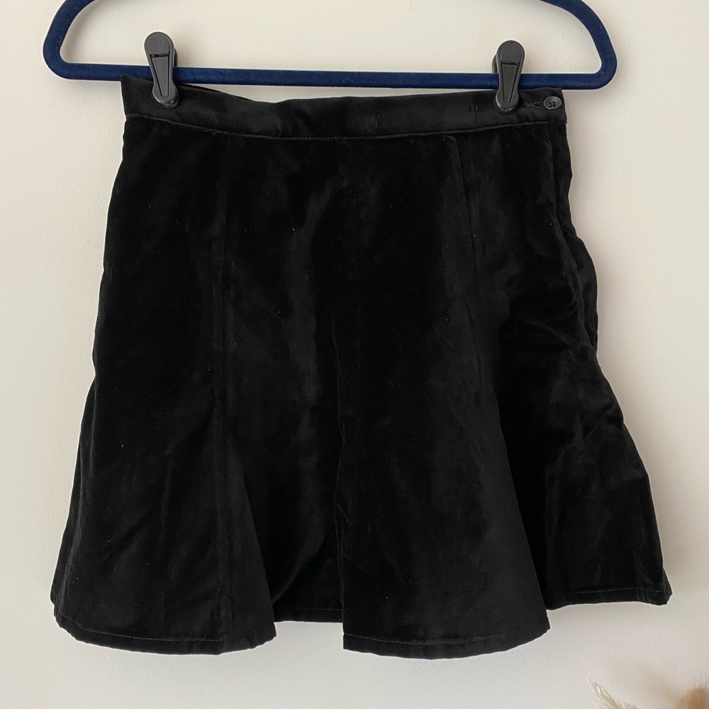NWOT Rag & Bone Velvet Miniskirt✨ - Picture 1 of 3